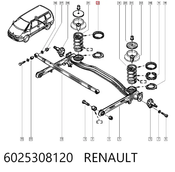  6025308120 Renault (RVI)