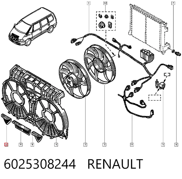  6025308244 Renault (RVI)