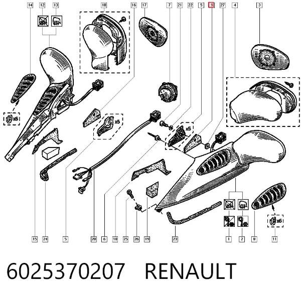  6025370207 Renault (RVI)