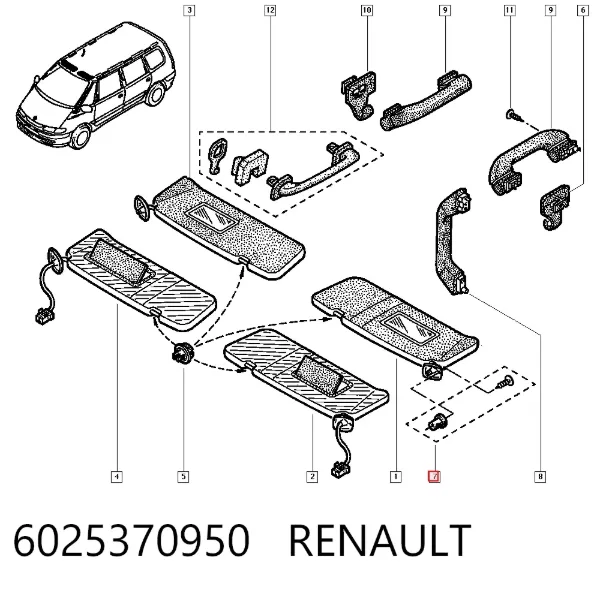  6025370950 Renault (RVI)