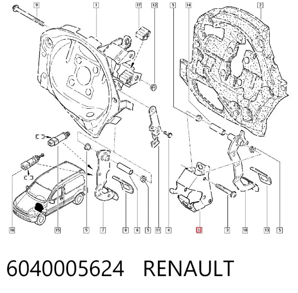  6040005624 Renault (RVI)