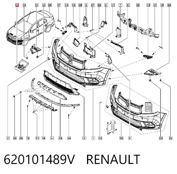  620101489V Renault (RVI)