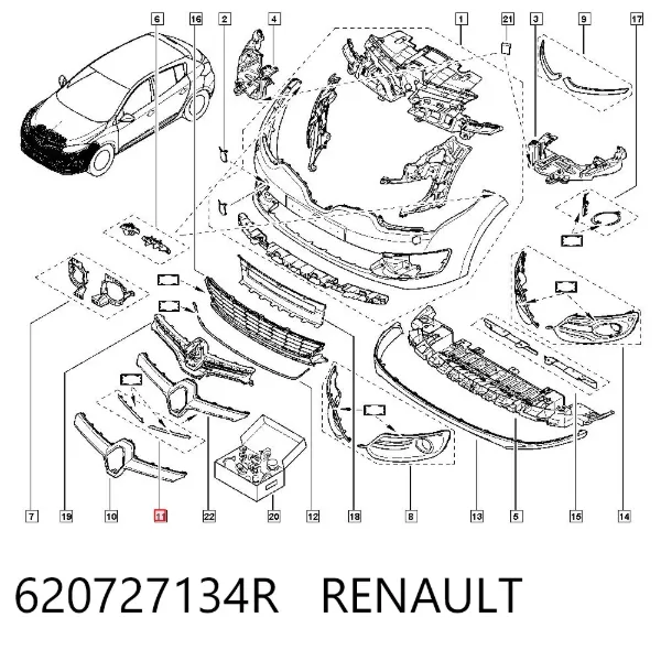  620727134R Renault (RVI)