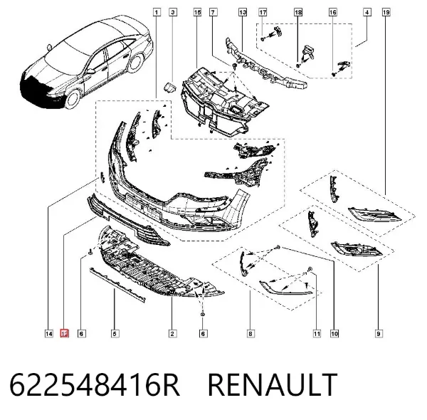  622548416R Renault (RVI)