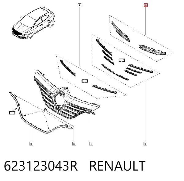  623123043R Renault (RVI)
