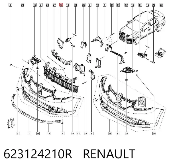  623124210R Renault (RVI)