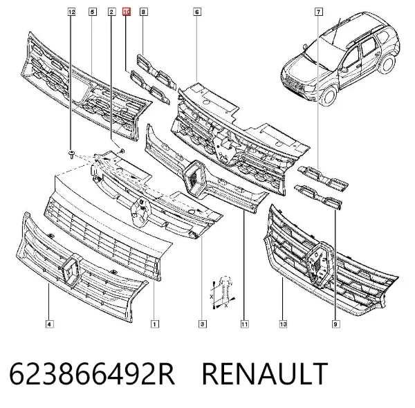  623866492R Renault (RVI)