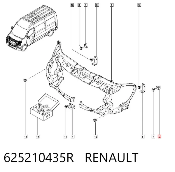  625210435R Renault (RVI)