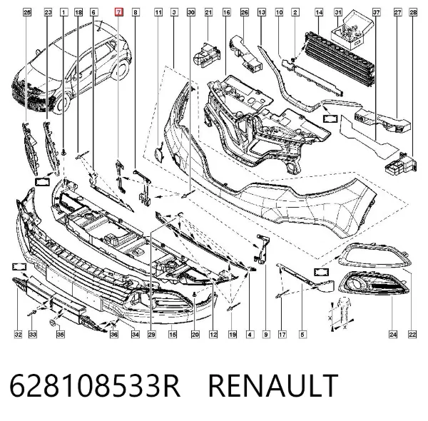  628108533R Renault (RVI)