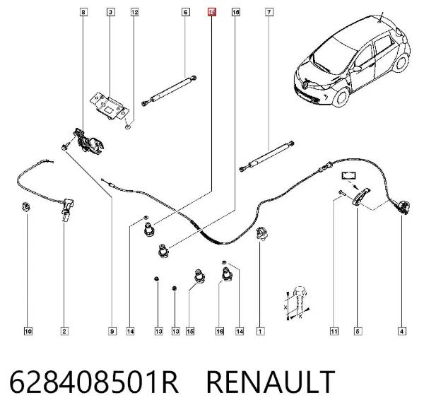  628408501R Renault (RVI)