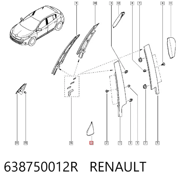  638750012R Renault (RVI)