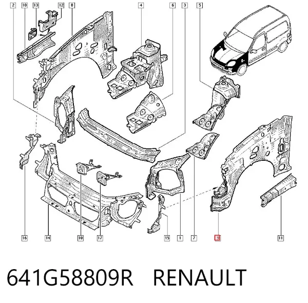  641G58809R Renault (RVI)