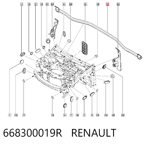  668300019R Renault (RVI)
