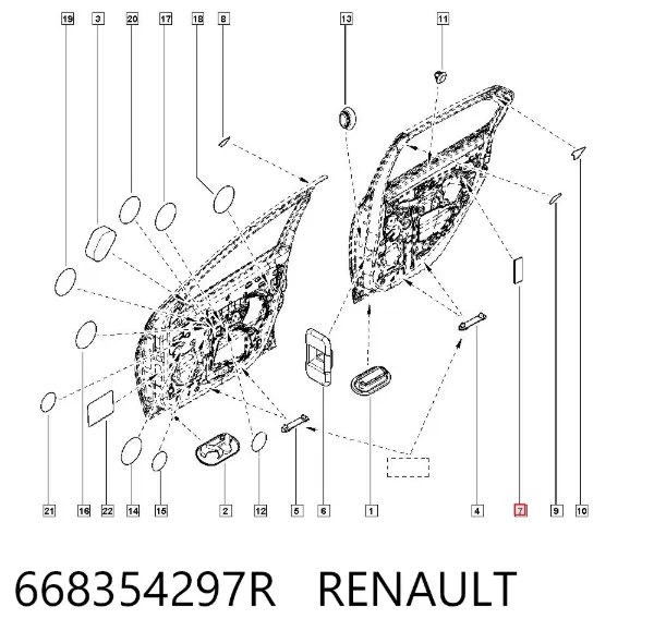  668354297R Renault (RVI)