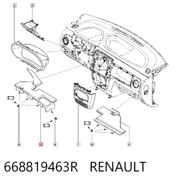  668819463R Renault (RVI)