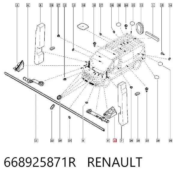  668925871R Renault (RVI)