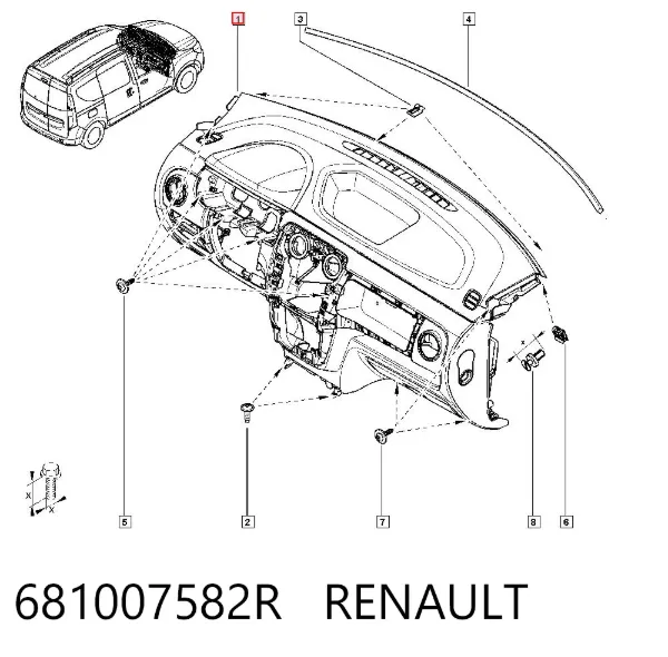  681007582R Renault (RVI)