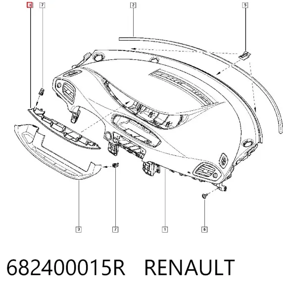  682400015R Renault (RVI)