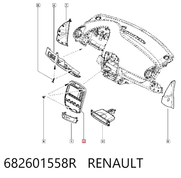  682601558R Renault (RVI)