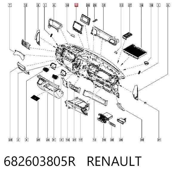 682603805R Renault (RVI)