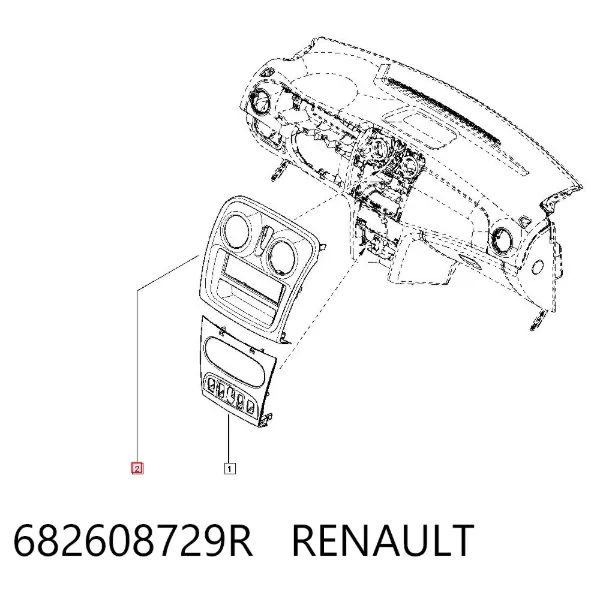  682608729R Renault (RVI)