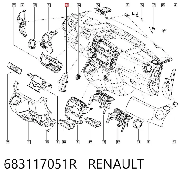  683117051R Renault (RVI)
