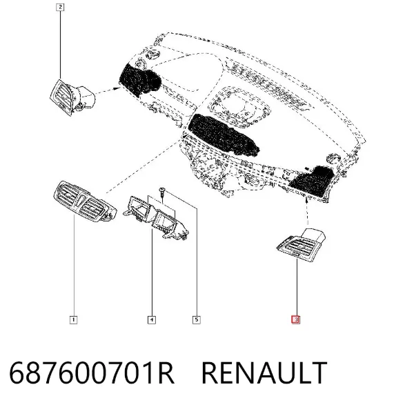  687600701R Renault (RVI)