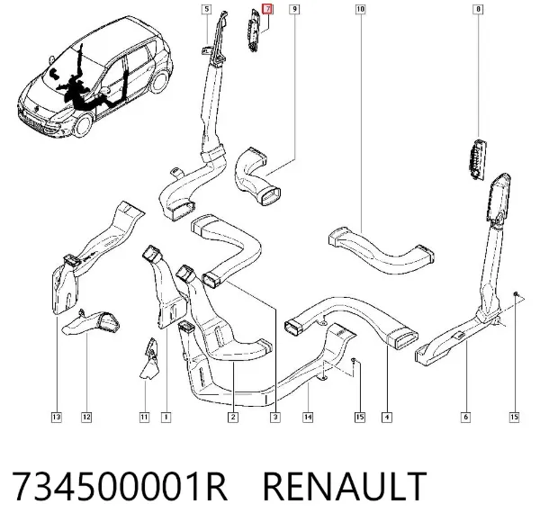  734500001R Renault (RVI)