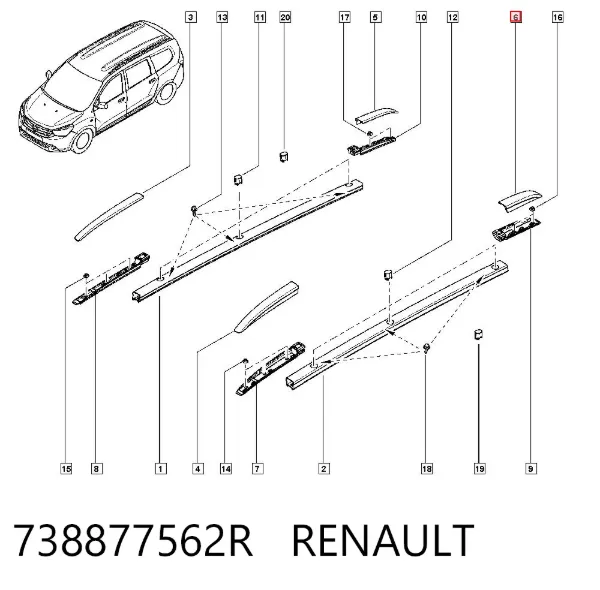  738877562R Renault (RVI)