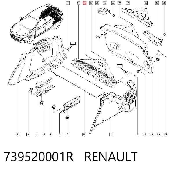  739520001R Renault (RVI)