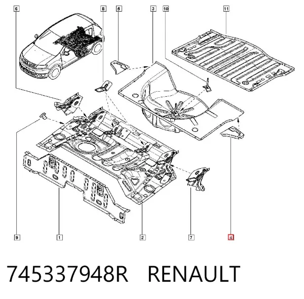  745337948R Renault (RVI)