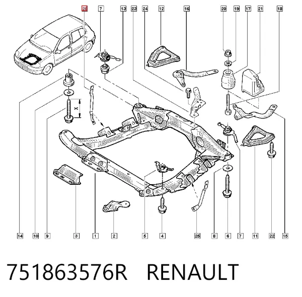  751863576R Renault (RVI)