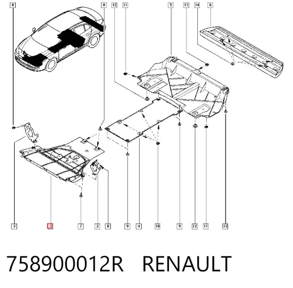  758900012R Renault (RVI)