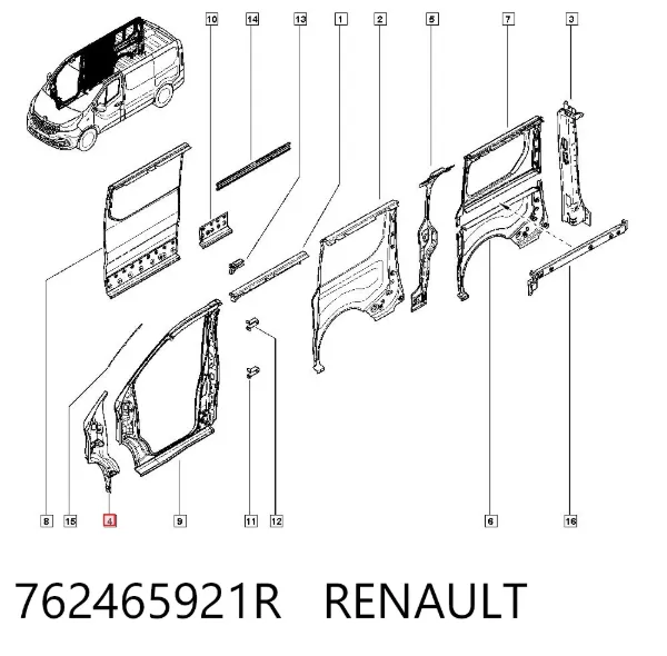  762465921R Renault (RVI)