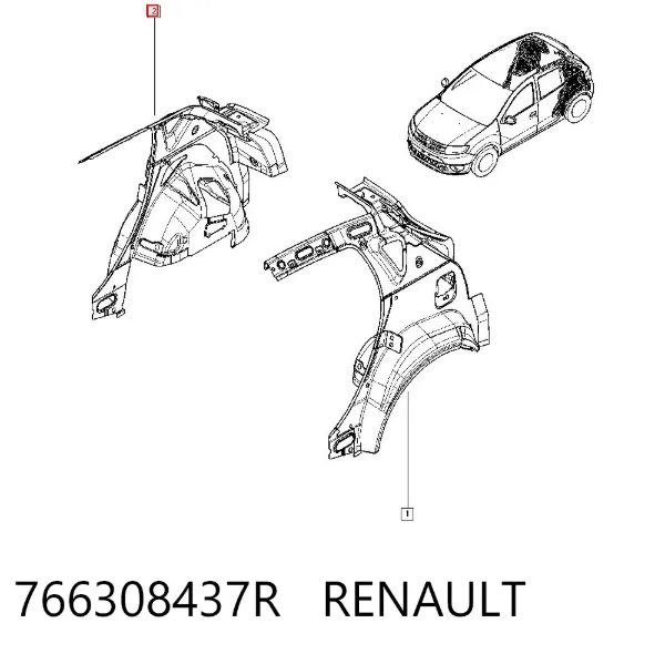  766308437R Renault (RVI)