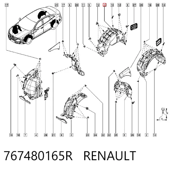  767480165R Renault (RVI)