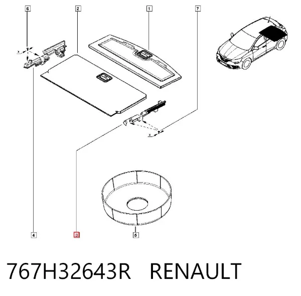  767H32643R Renault (RVI)