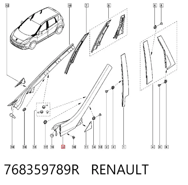  768359789R Renault (RVI)
