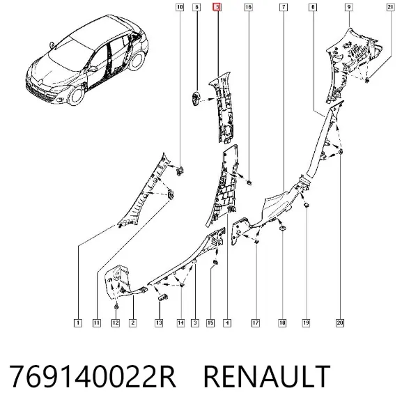  769140022R Renault (RVI)