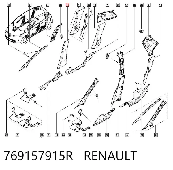  769157915R Renault (RVI)