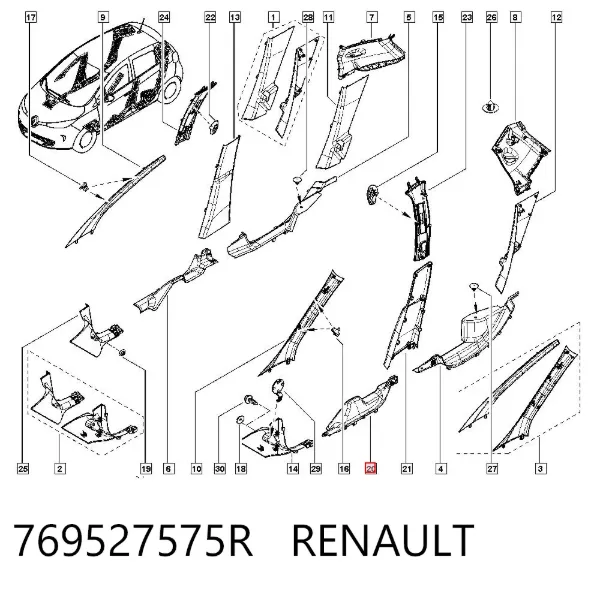  769527575R Renault (RVI)