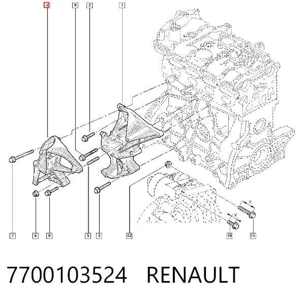  7700103524 Renault (RVI)