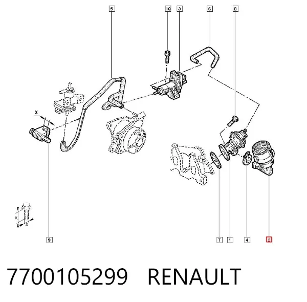  7700105299 Renault (RVI)