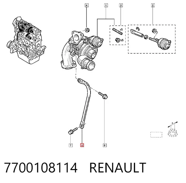  7700108114 Renault (RVI)