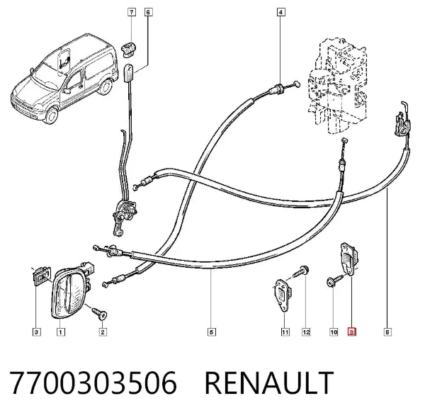  7700303506 Renault (RVI)