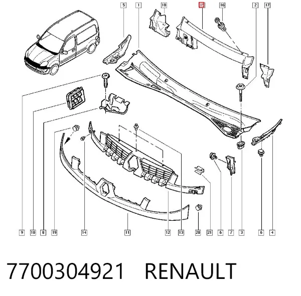  7700304921 Renault (RVI)