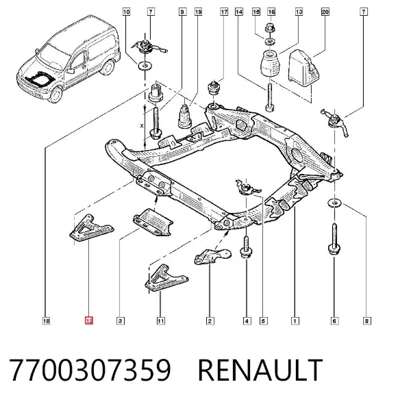  7700307359 Renault (RVI)