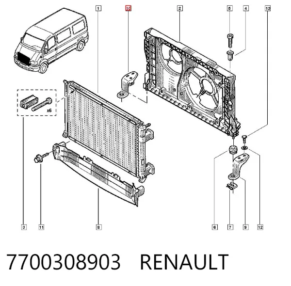  7700308903 Renault (RVI)