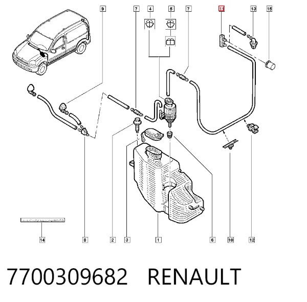  7700309682 Renault (RVI)
