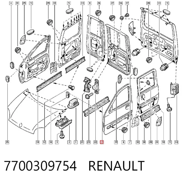  7700309754 Renault (RVI)